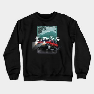 AE86 Three Wheel Drift it's Just Epic Crewneck Sweatshirt